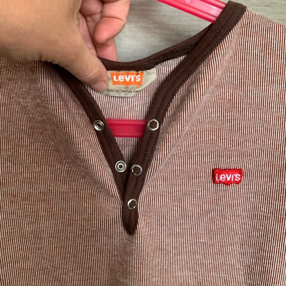 Vintage boys Levi’s shirt sz-10 - Picture 2 of 3